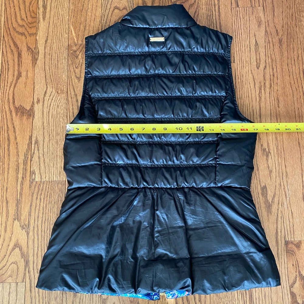 LILLY PULITZER DownPuffer Vest in Black Size M - Picture 4 of 13